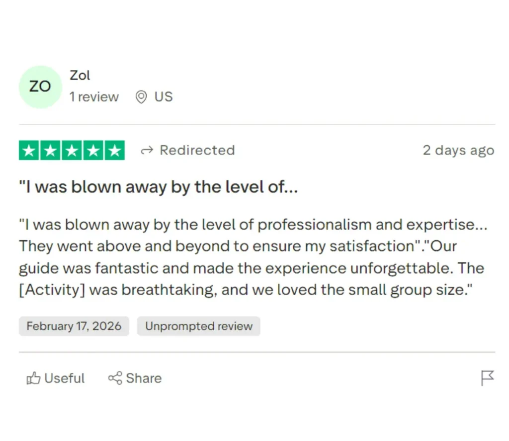 Trustpilot review Zol
